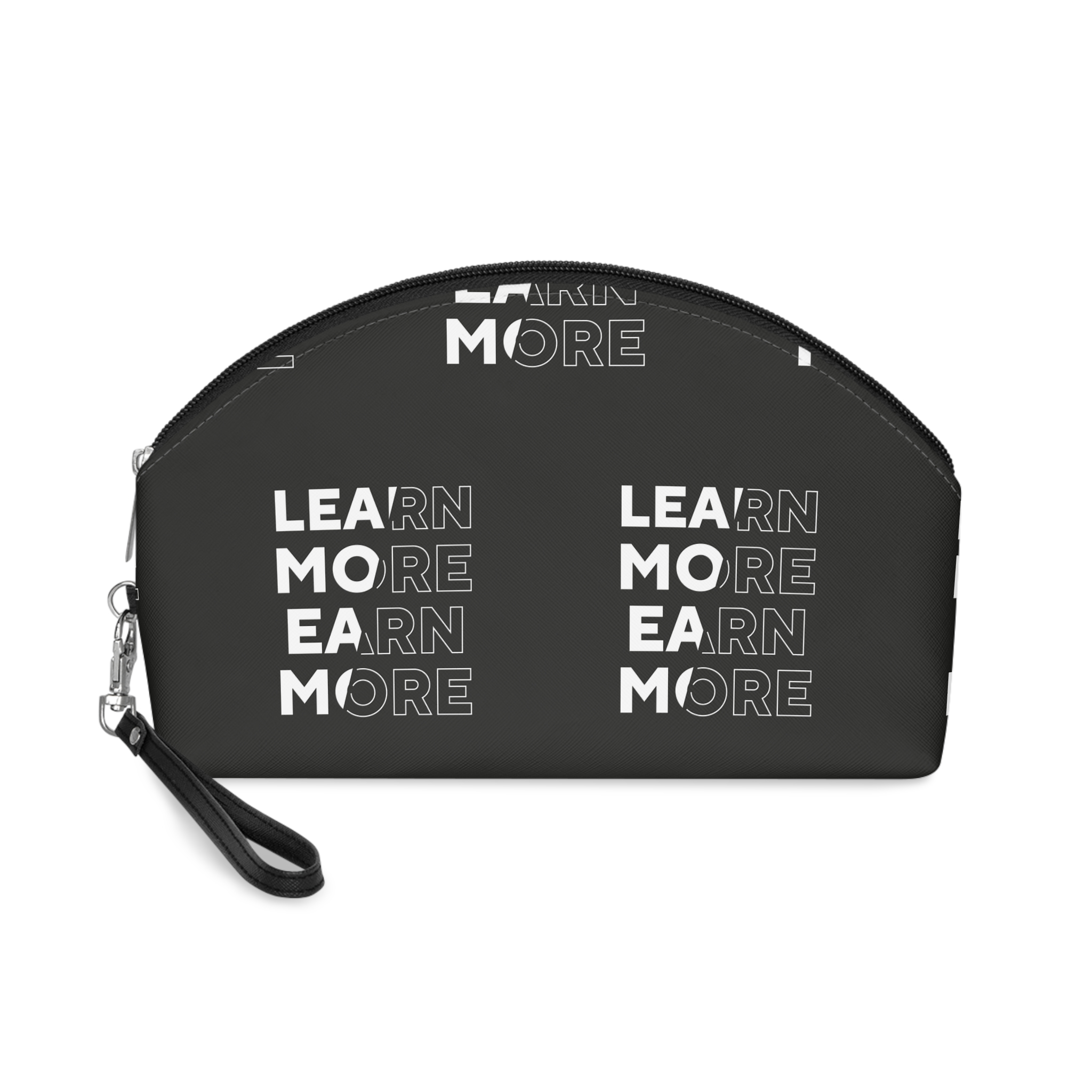 Learn More Earn More Makeup Bag