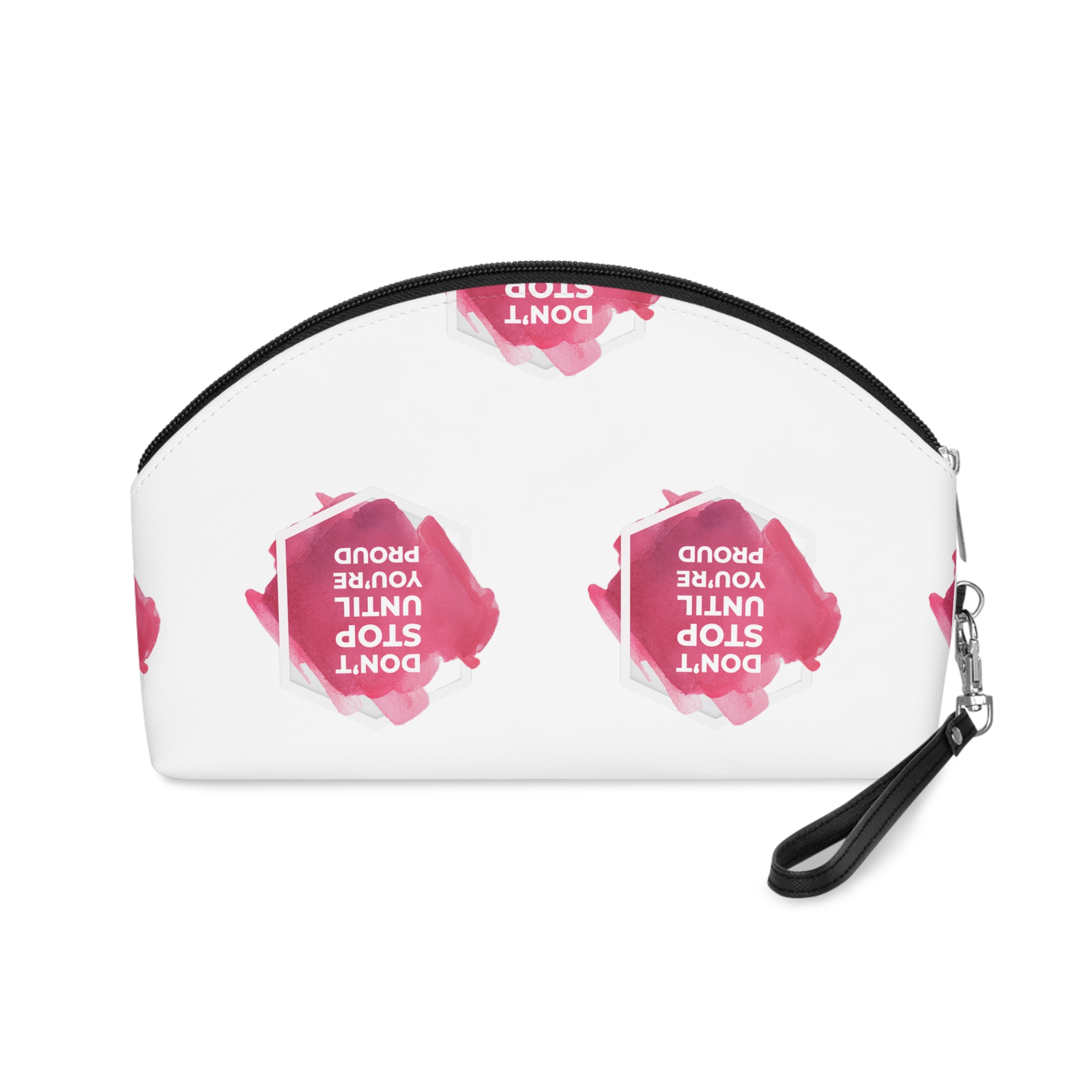 Dont Stop Until You Are Proud 1 Makeup Bag - Image 2
