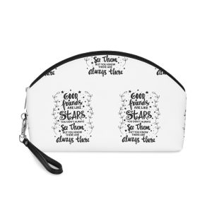 Good Friends Are Like Stars You Always See Them You Know They Are Always There Makeup Bag