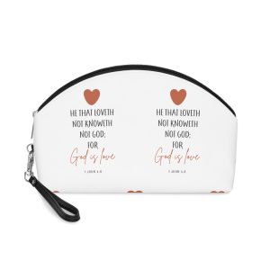 Love Verse Bible Verse Text Vector Printable Scripture Text Bible Text Art Vector Makeup Bag