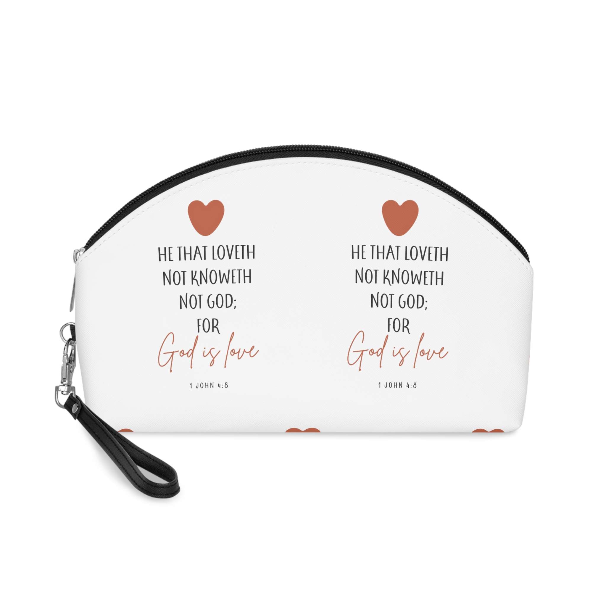 Love Verse Bible Verse Text Vector Printable Scripture Text Bible Text Art Vector Makeup Bag