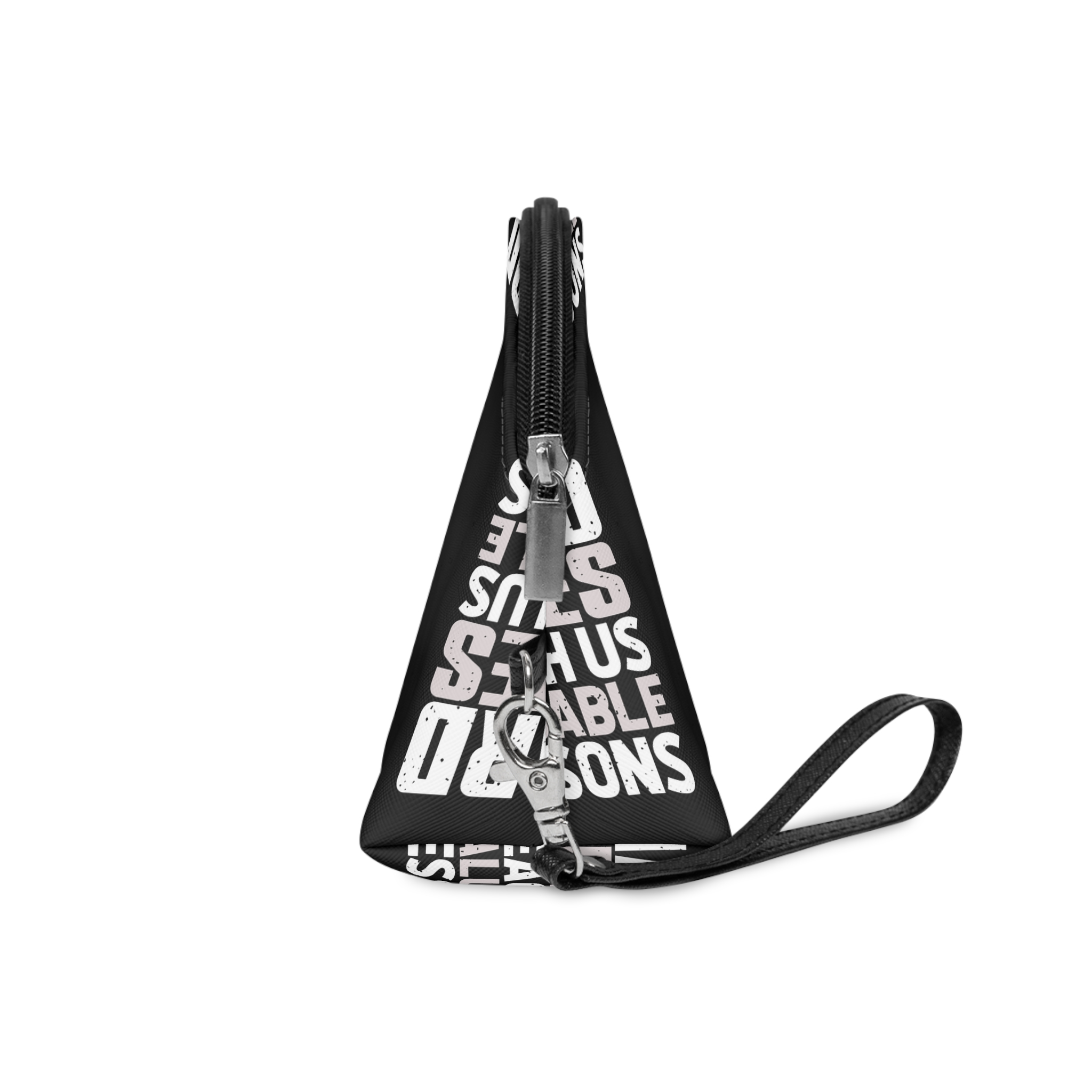 Hard Times Teach Us Valuable Lessons Makeup Bag - Image 3