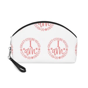 I Am Smart Strong Breave Makeup Bag