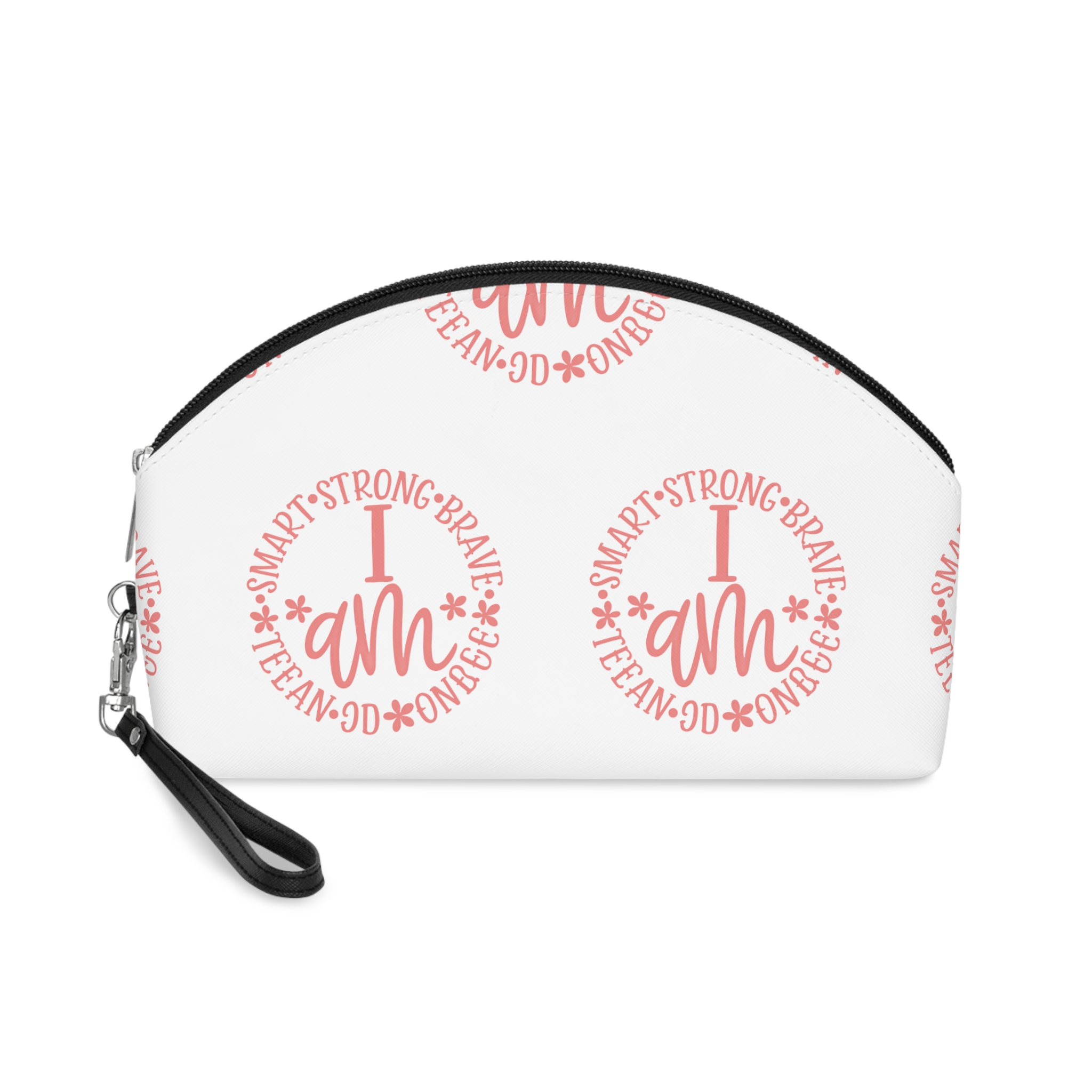 I Am Smart Strong Breave Makeup Bag
