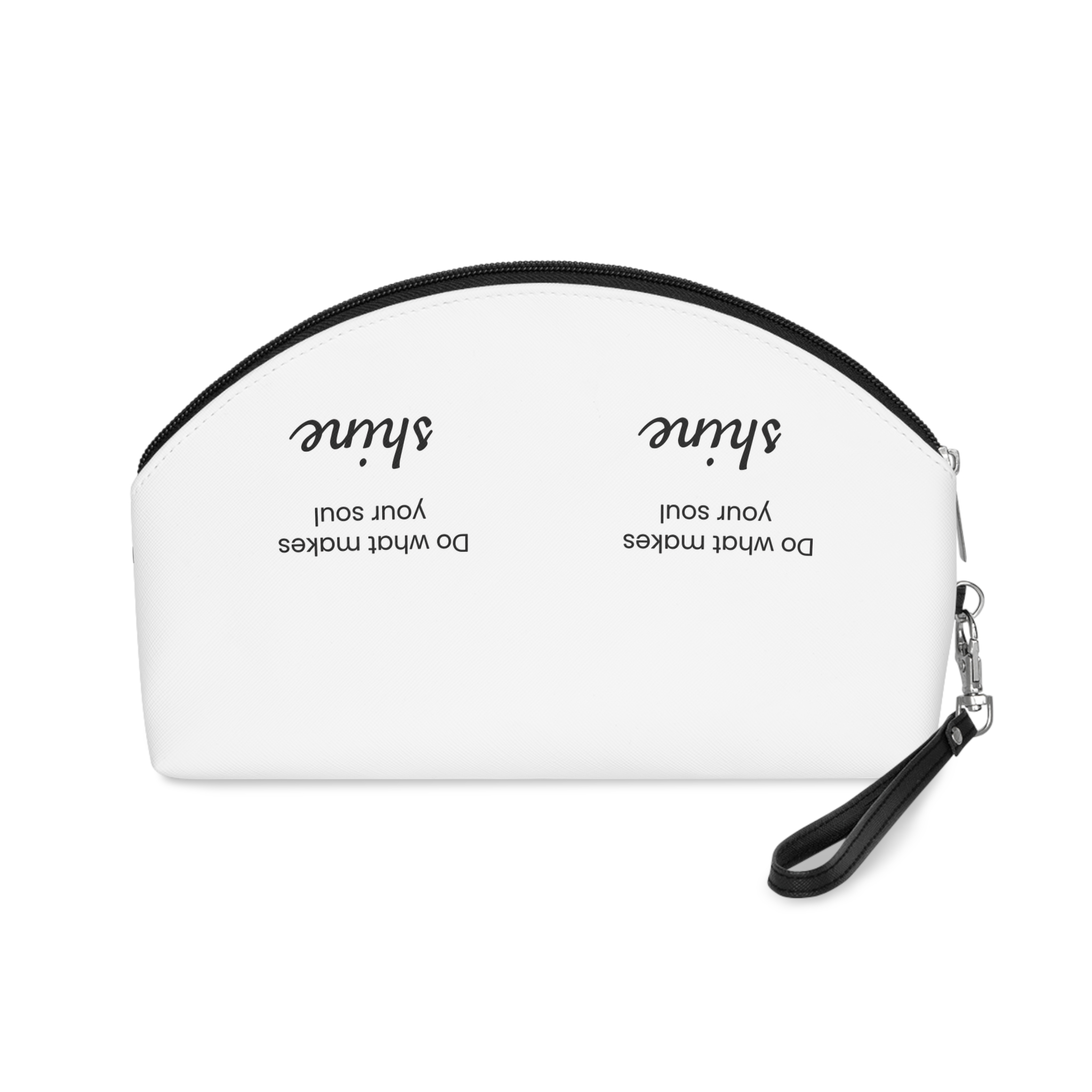 Inspirational Quote Card Vector Makeup Bag - Image 2