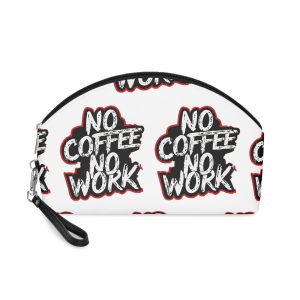Fondo de “no Coffee No Work Makeup Bag