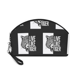 Live Like Tiger Makeup Bag