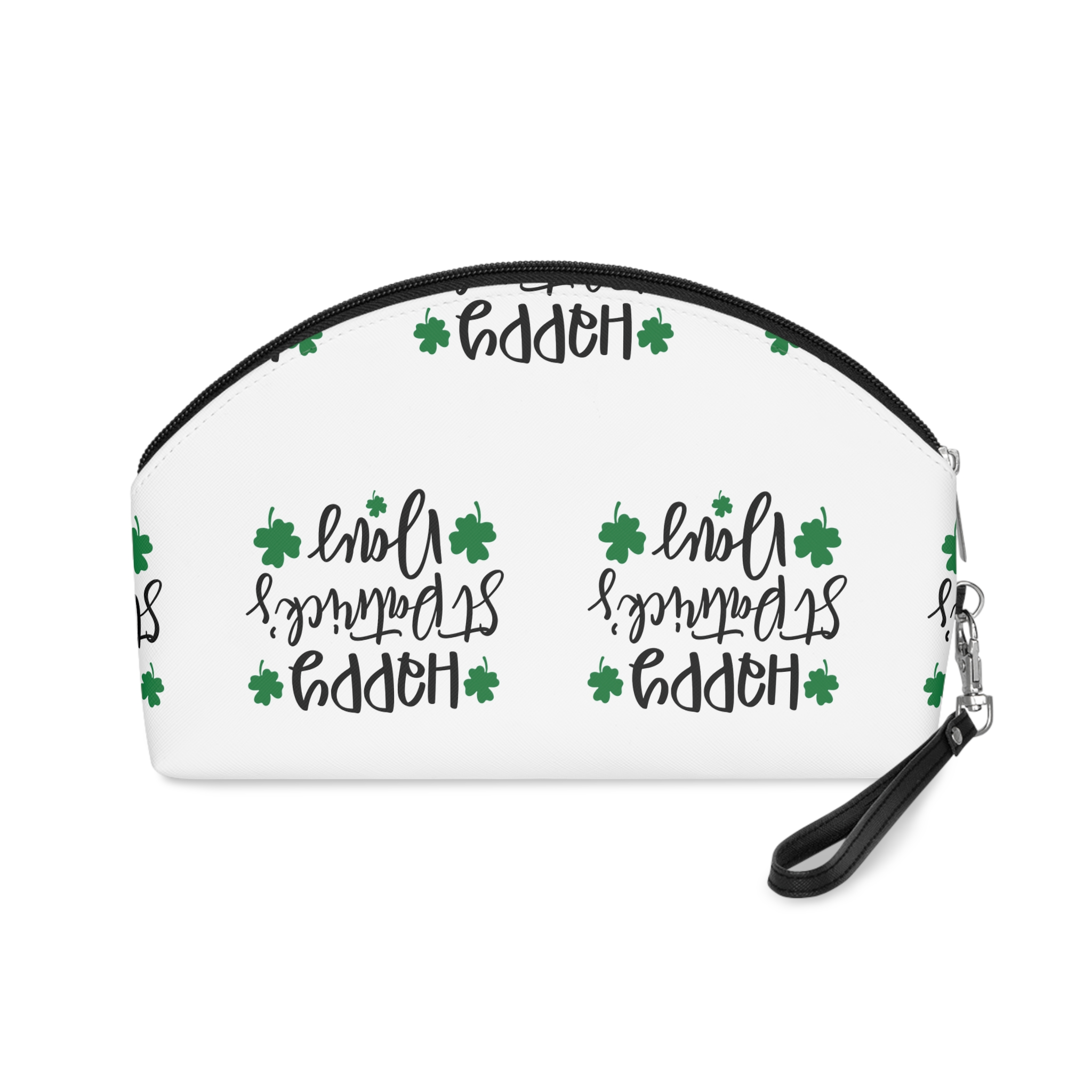 Lucky Svg St Patricks Day Svg Irish Svg St Patricks Day Quotes Clover Svg Saint Patricks Da (3) Makeup Bag - Image 2