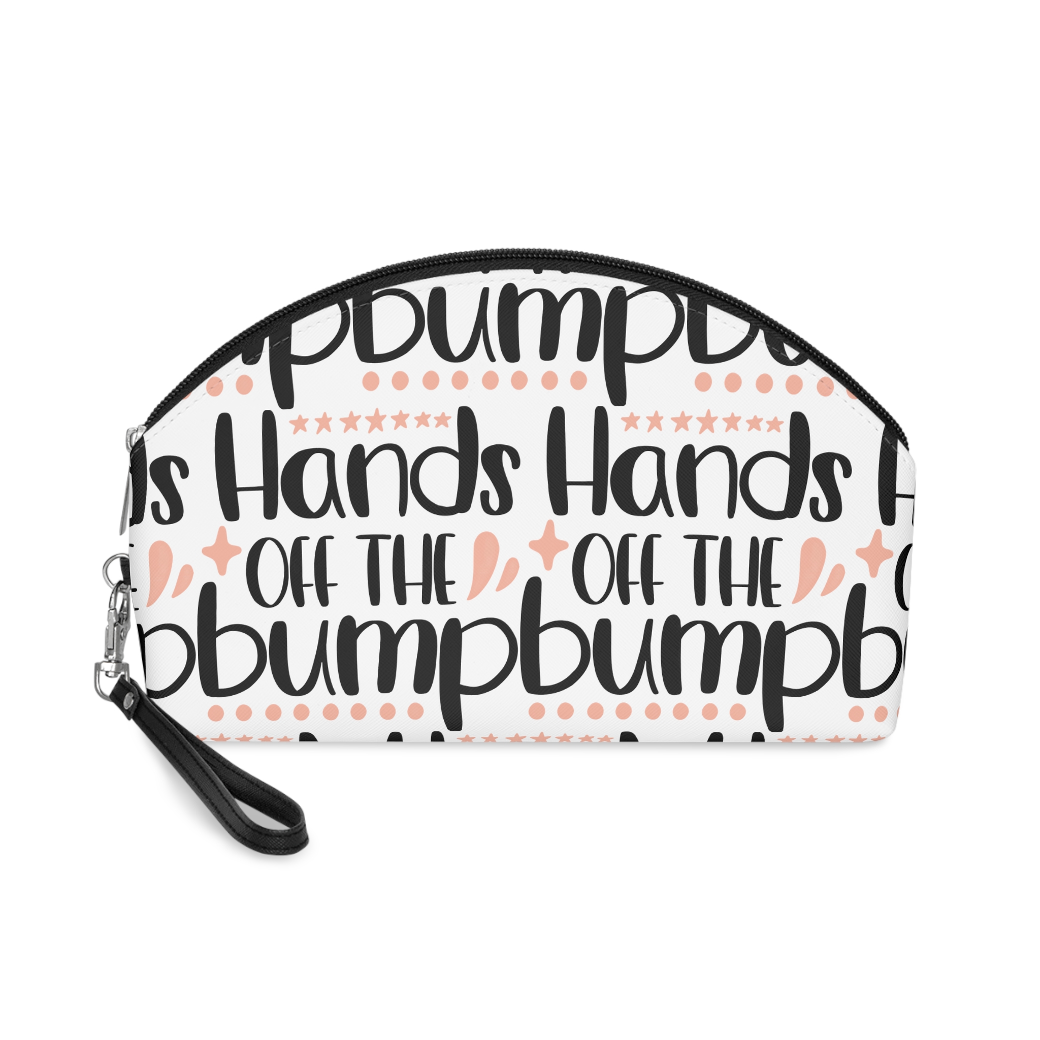 Hands Off the Bump1 Makeup Bag
