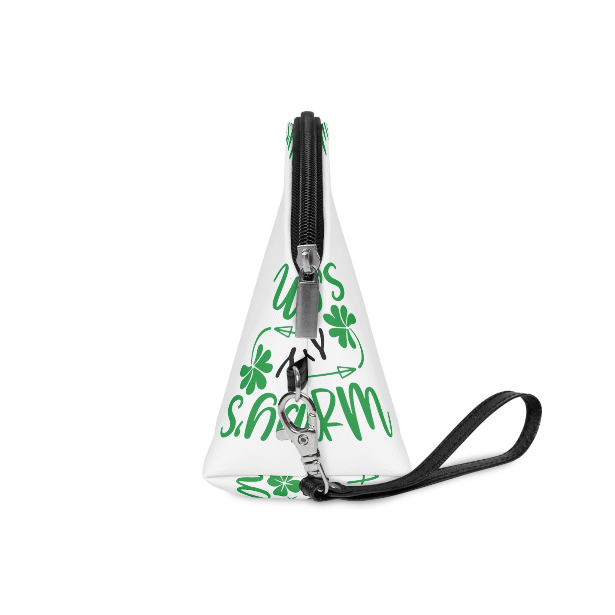 Lucky Svg St Patricks Day Svg Irish Svg St Patricks Day Quotes St Patricks Day Rainbow (4) Makeup Bag - Image 3