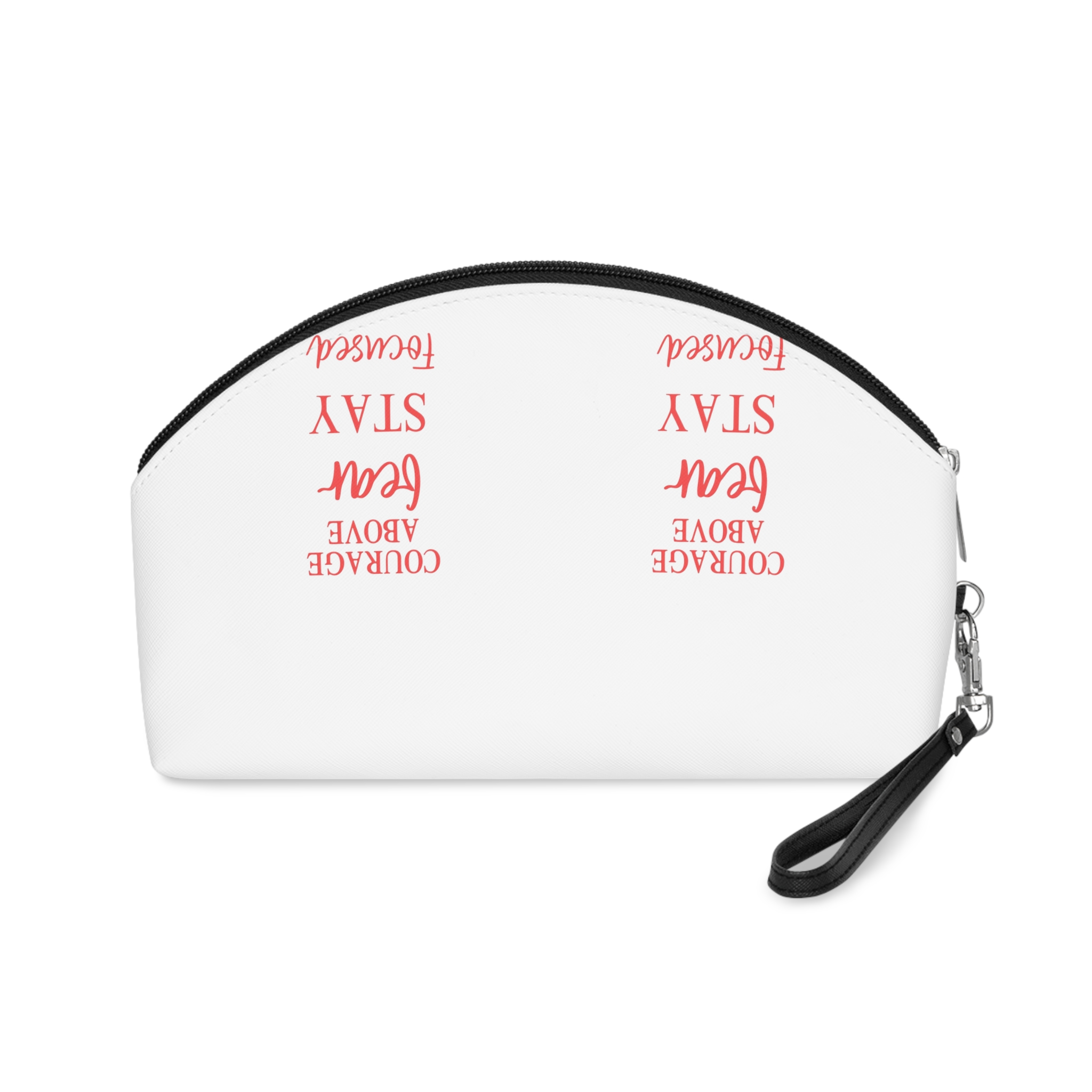 Courage Fear Stay Focused Makeup Bag - Image 2