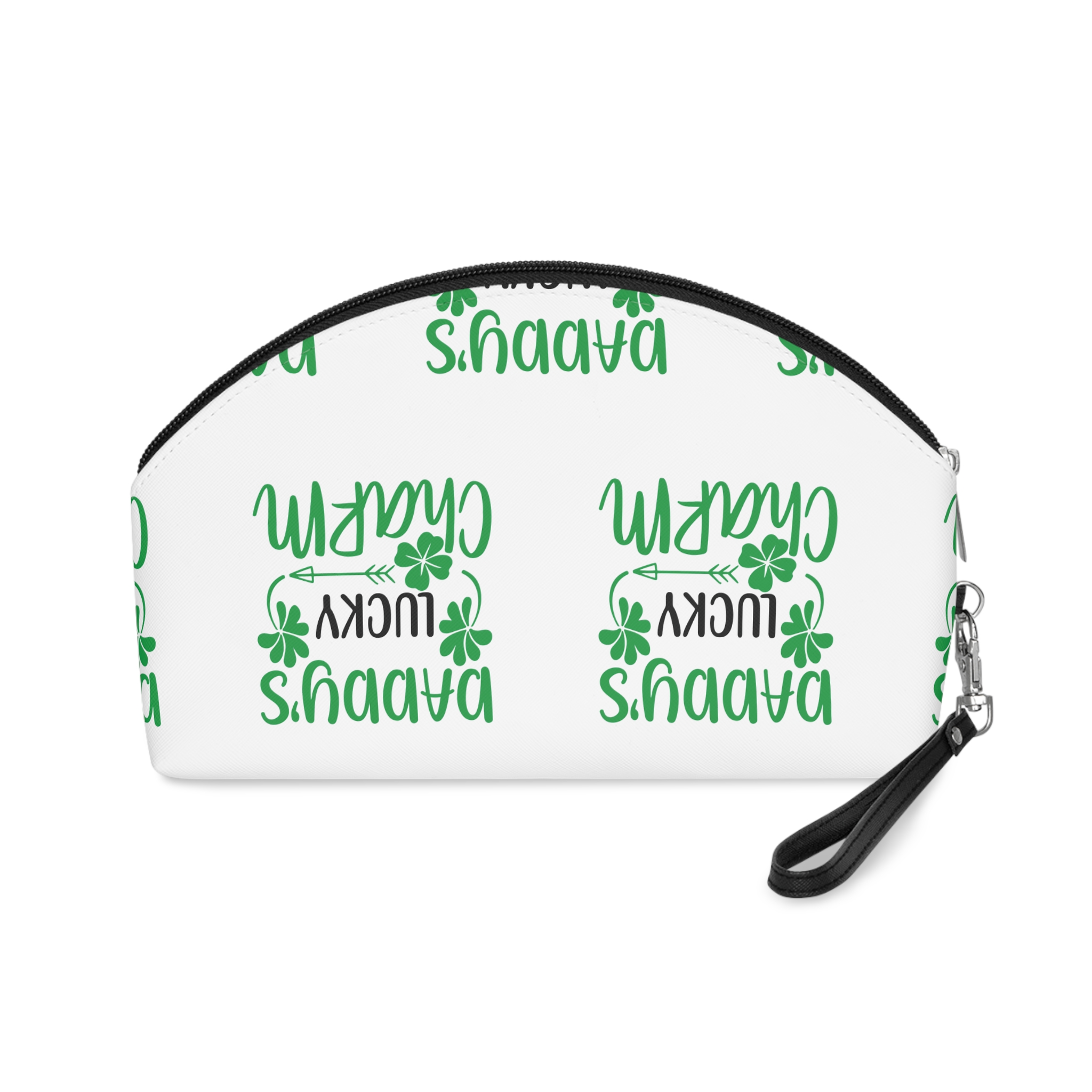Lucky Svg St Patricks Day Svg Irish Svg St Patricks Day Quotes St Patricks Day Rainbow (4) Makeup Bag - Image 2