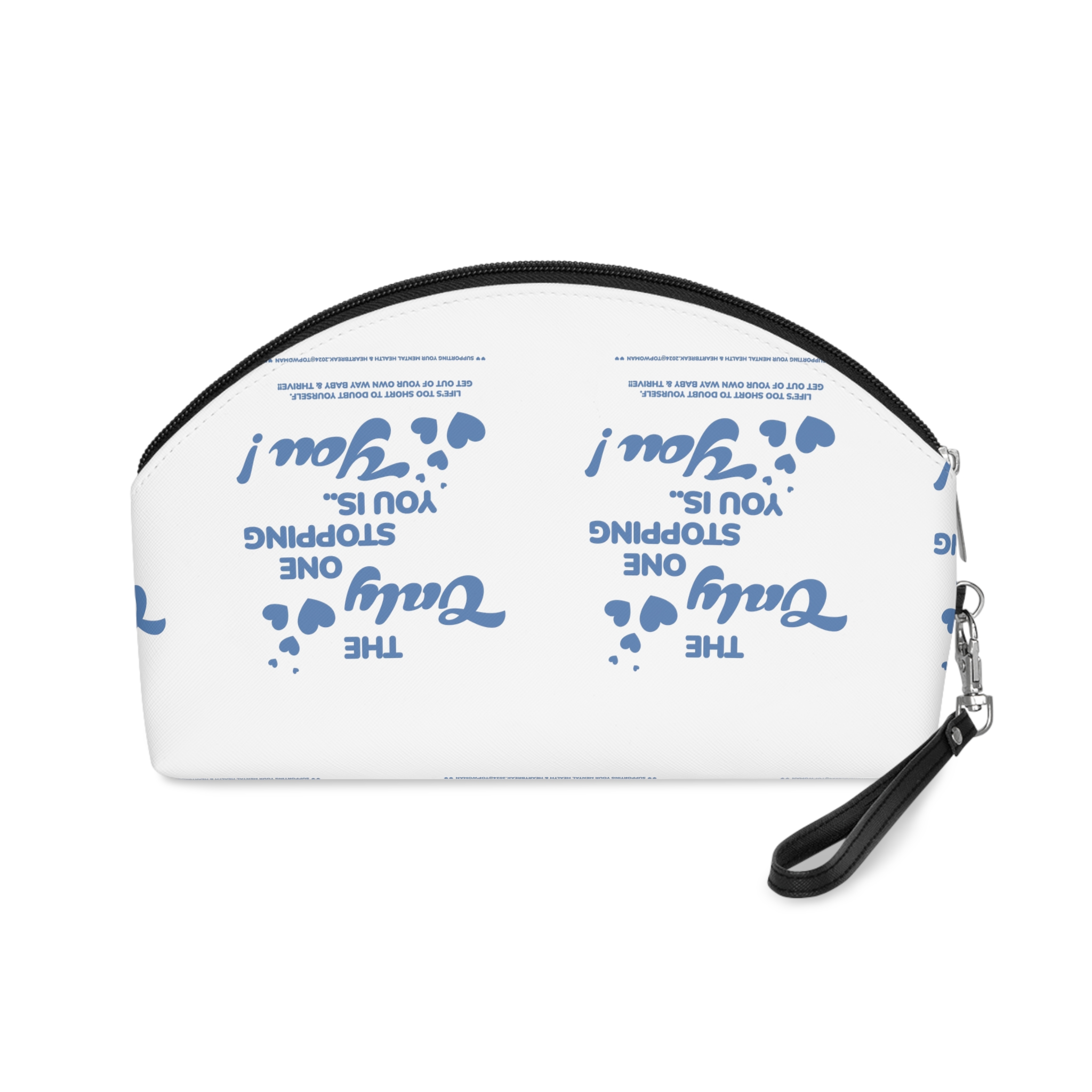 Cute Quotes Book Cover Poster Sticker Social Media Post Makeup Bag - Image 2