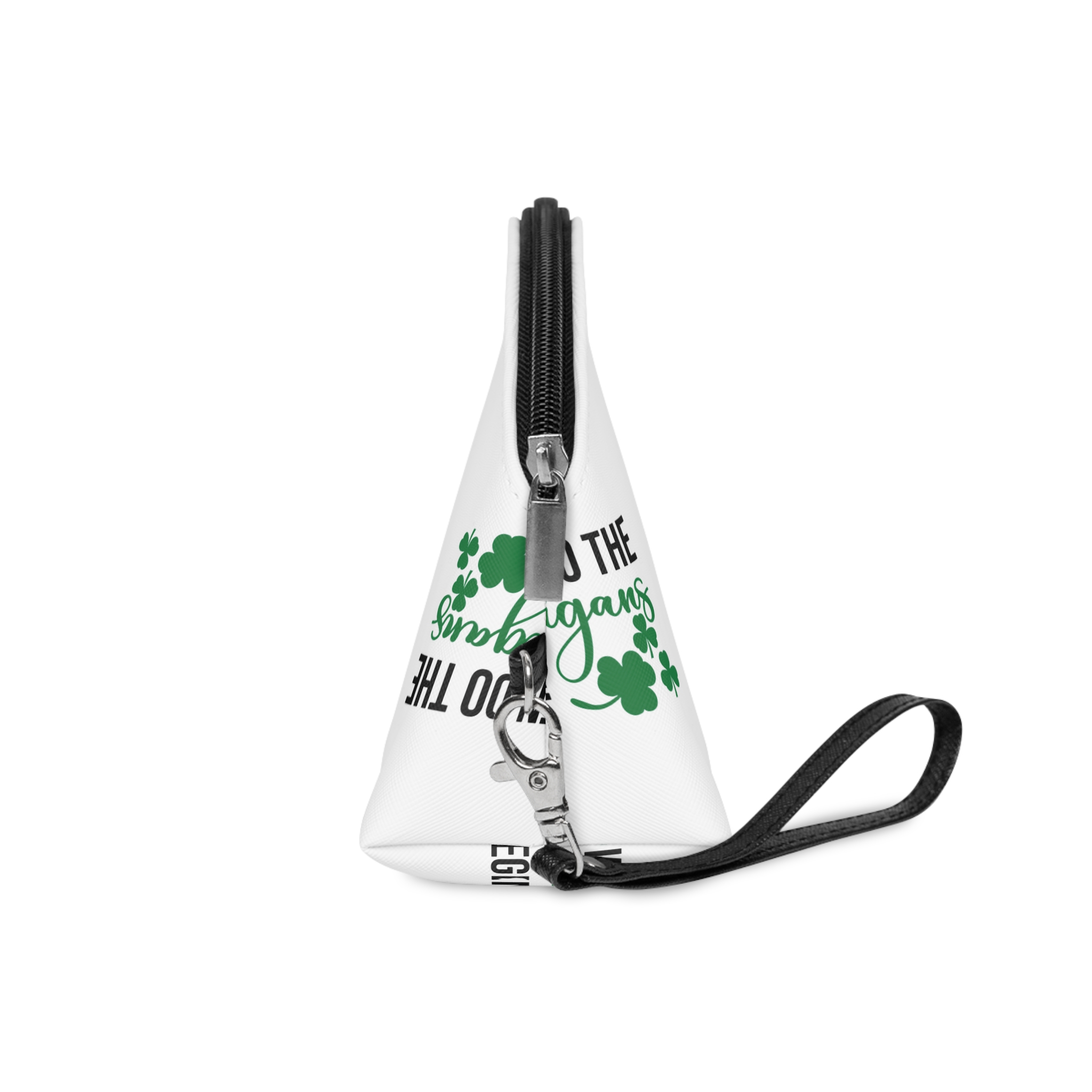 Lucky Svg St Patricks Day Svg Irish Svg St Patricks Day Quotes St Patricks Day Rainbow (5) Makeup Bag - Image 3