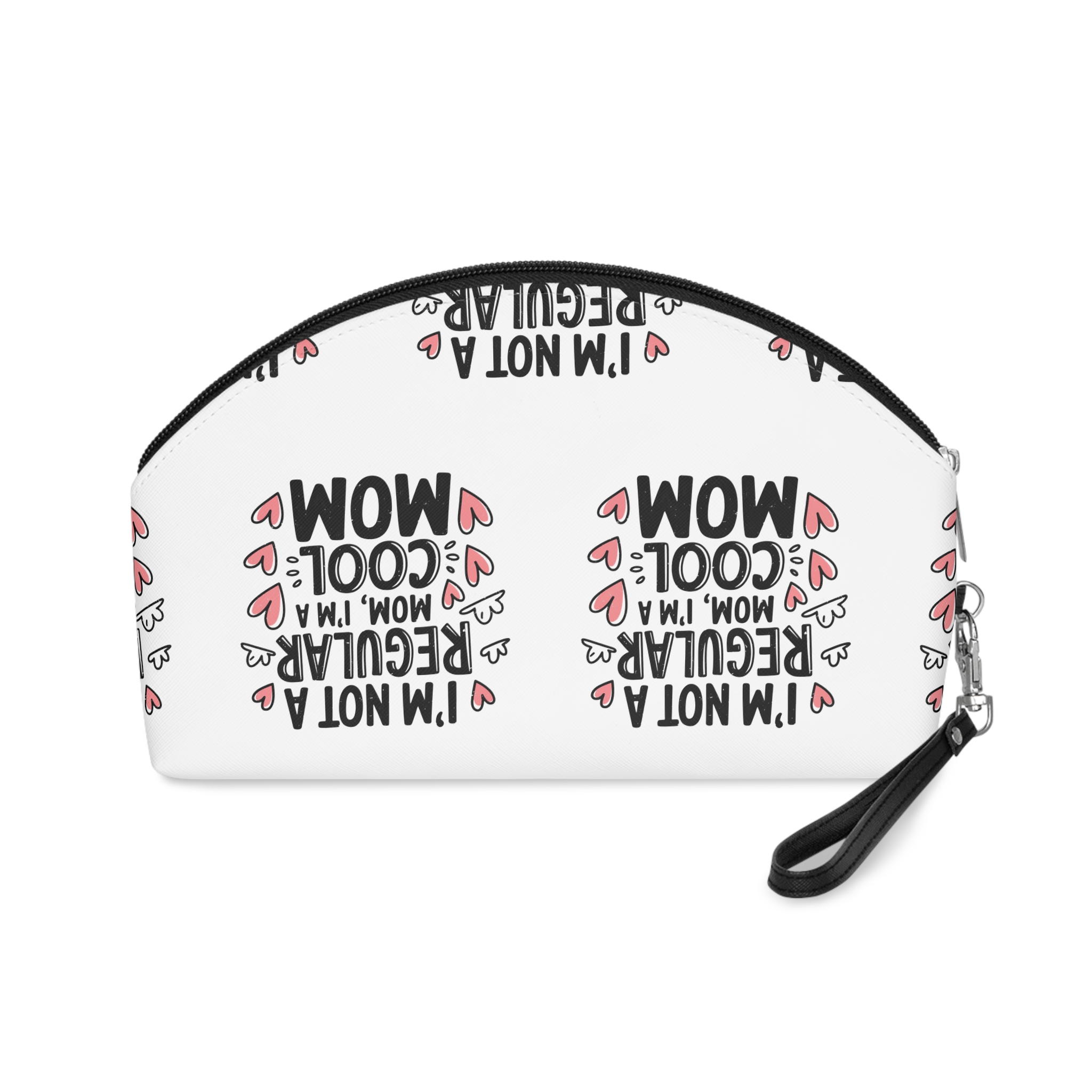 I'm Not A Regular Mom I'm A Cool Mom Makeup Bag - Image 2