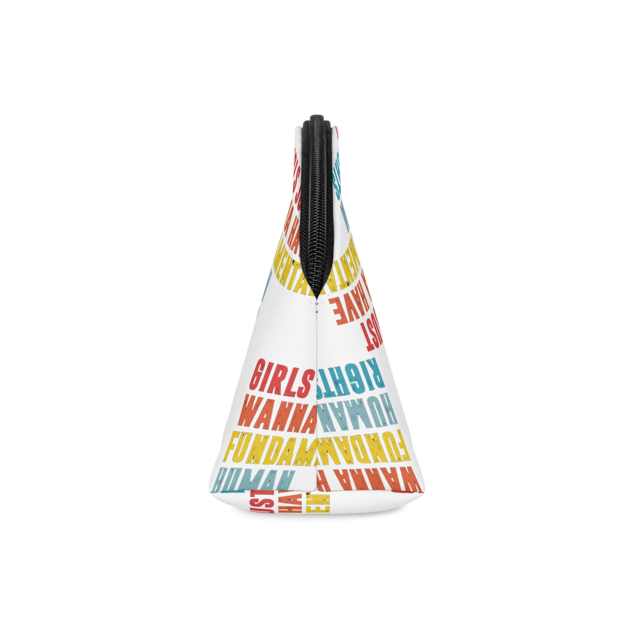 Girls Just Wanna Have Fundamental Human Rights Makeup Bag - Image 4
