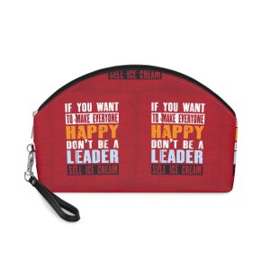 If You Want Make Everyone Happy Be Leader Sell Ice Cream Makeup Bag