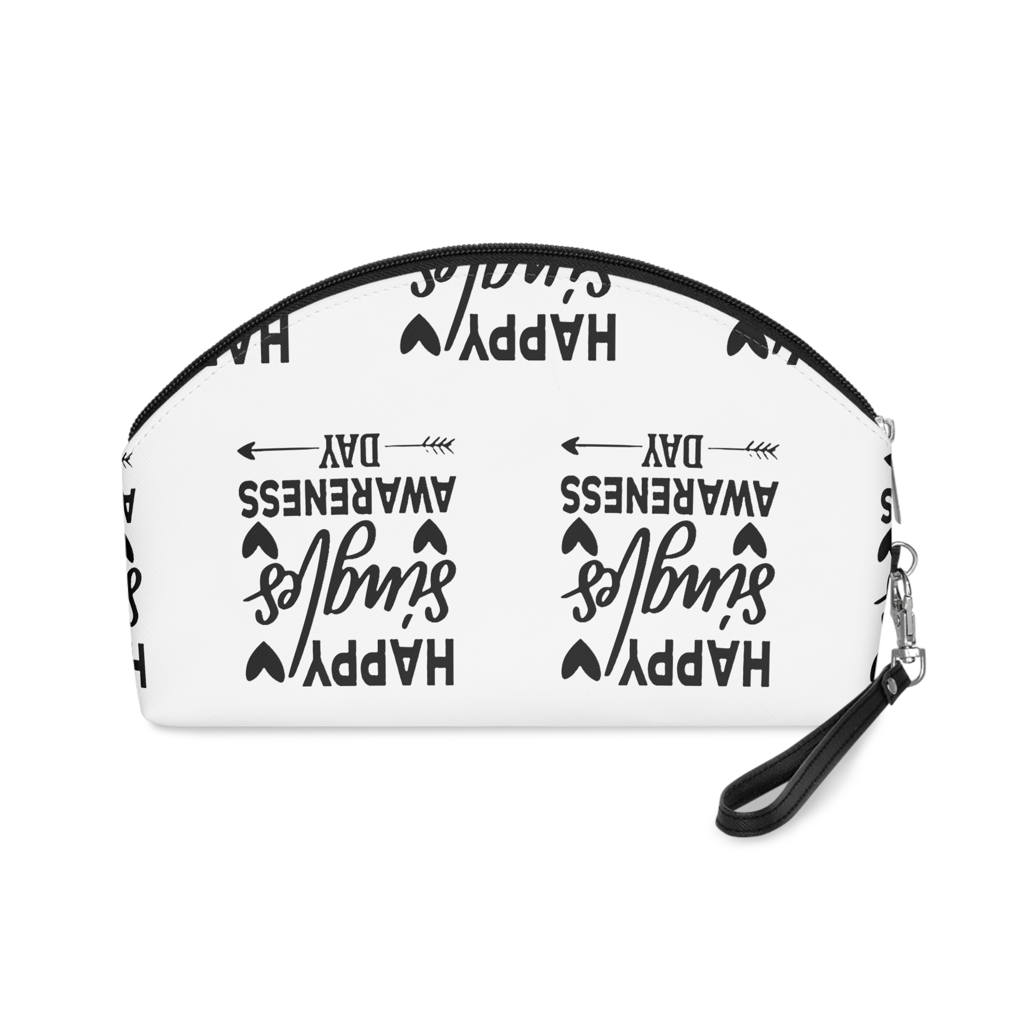 Happy Singles Awarness Day Makeup Bag - Image 2