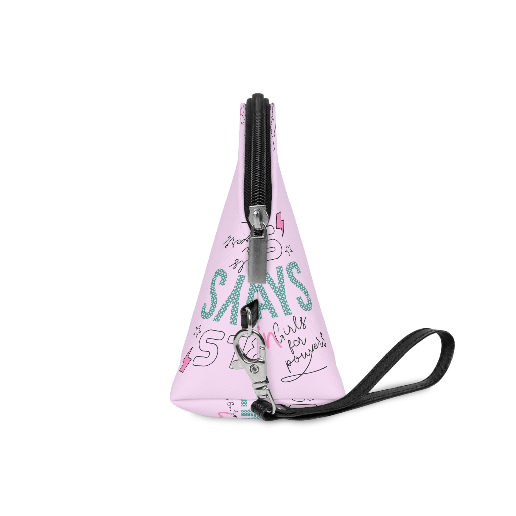 Girls Always Win Makeup Bag - Image 3