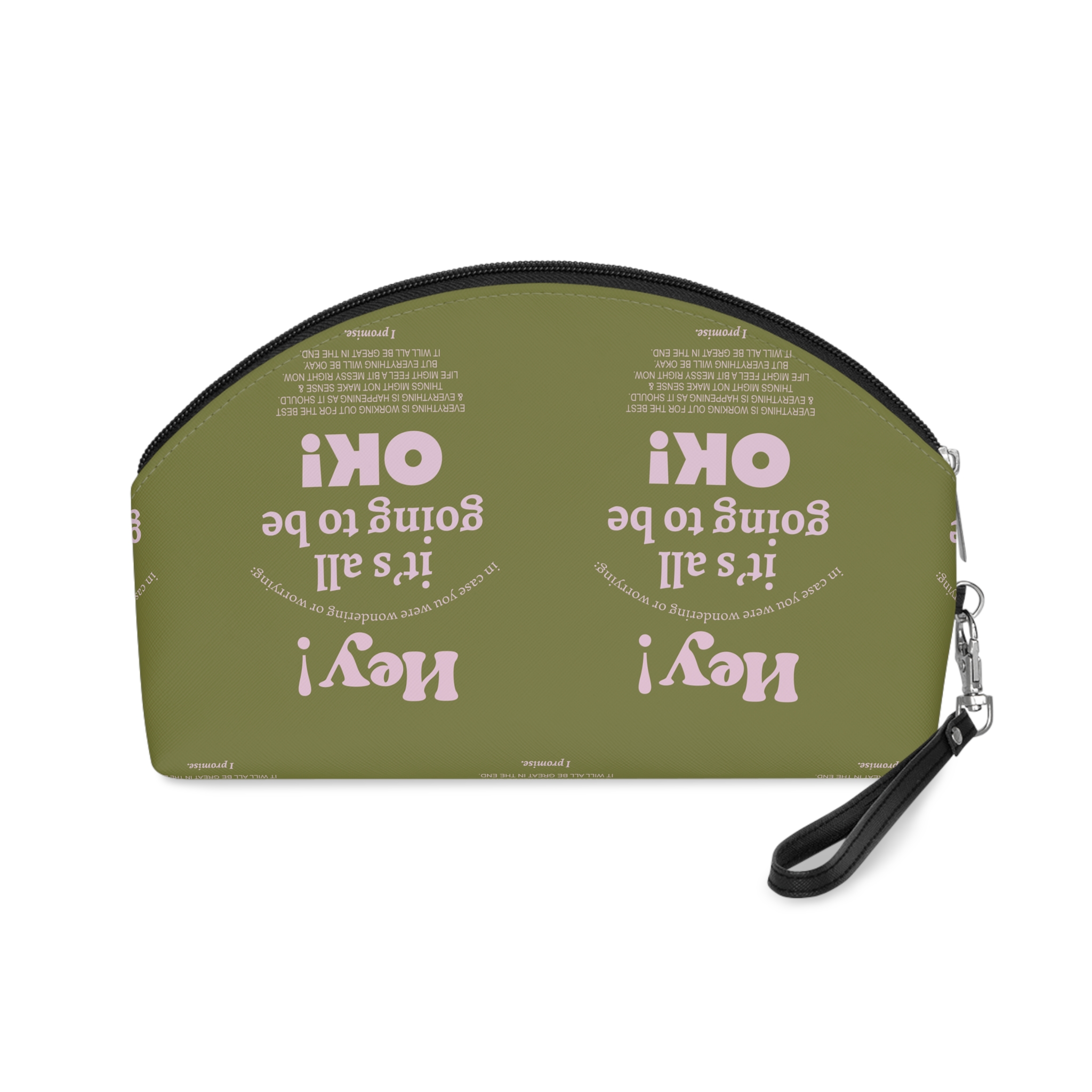 Cute Quotes Book Cover Poster Sticker Social Media Post Makeup Bag - Image 2