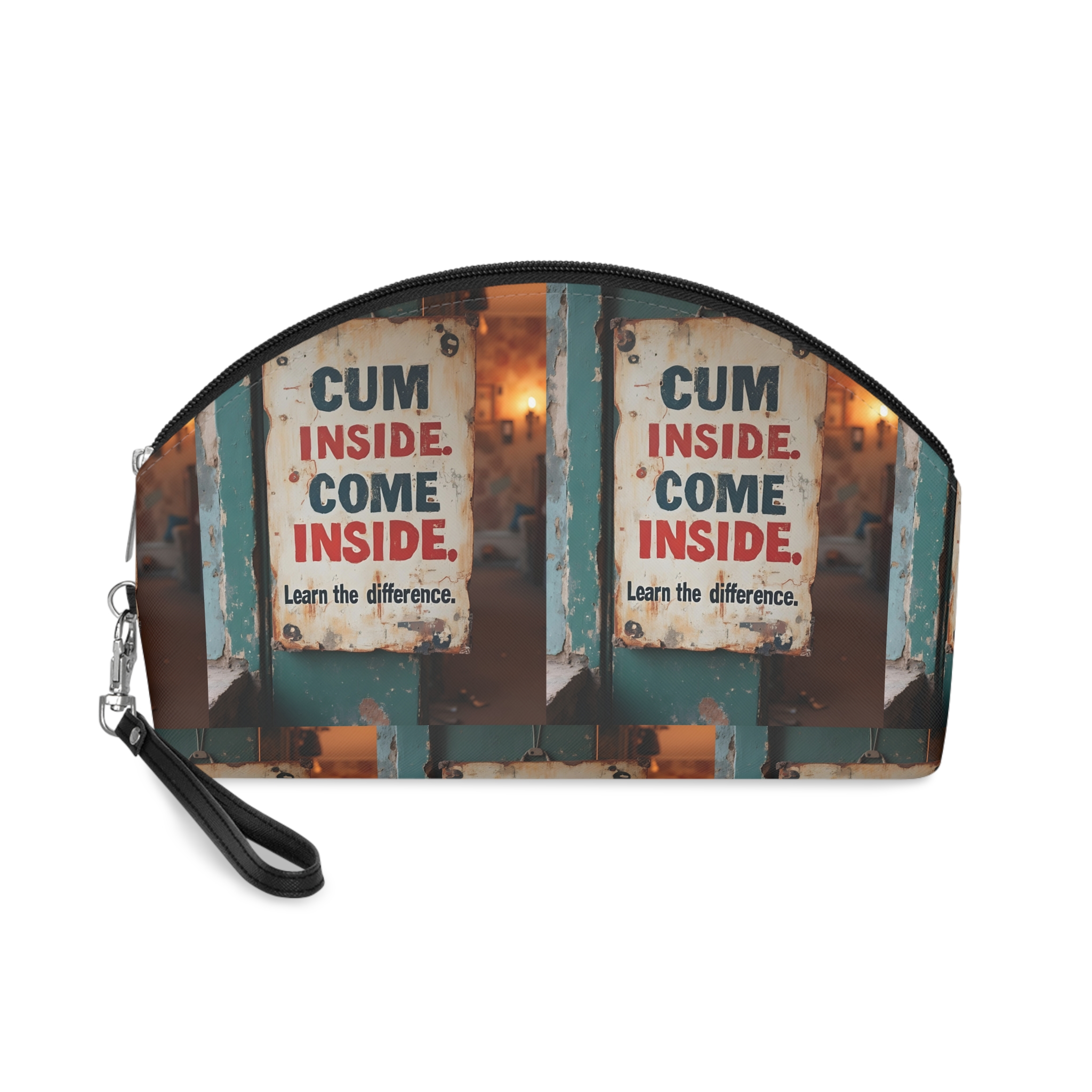 Cum Inside Come Inside Makeup Bag