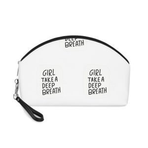 Girl Take A Deep Breath Makeup Bag